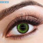 Contact Lens Green Tone