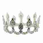 Crown Antique Jeweled Fleur-de-lis