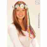 Daisy Diadems With Multicolour Ribbons.