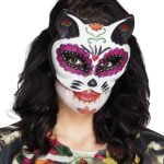 Day Of The Dead Cat Eyemask