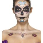 Day Of The Dead Face Tattoo Kit