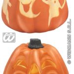 Decorated Pumpkins with Flashing Light