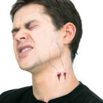 Deep Vampire Bite Prosthetic