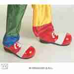 Deluxe Clown Shoes - Red & White Latex
