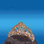 Deluxe Gold Sequinned Tiara