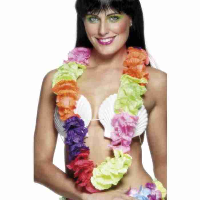 Deluxe Hawaiian Lei Multi coloured 99727