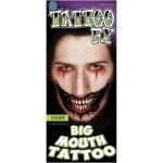 Demon Big Mouth Tattoo