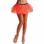 Diamond Tights- Neon Orange