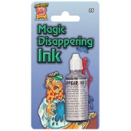 Disappearing Ink 26