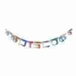 Disco Letter Banner
