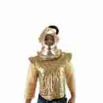 Diving Helmet Fabric Gold