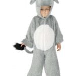 Donkey Costume Jumpsuit with Hood