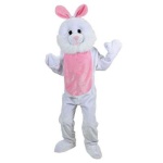Easter Bunny Mascot  Deluxe- Adult Costume