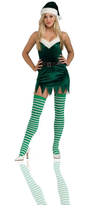 Elf Deluxe Costume XS Size 6 Bust 30 32