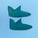 Elf Shoes - Green Felt