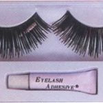 Eyelashes - Black Glitter