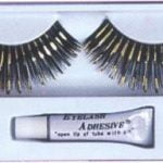 Eyelashes - Black / Gold