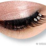 Eyelashes - Black Strass - Diamond