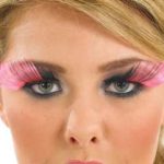 Eyelashes- Fine Curl Pink & Black