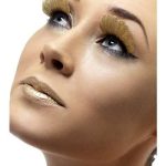 Eyelashes - Gold Feathers