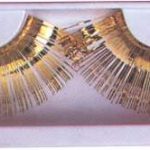 Eyelashes - Jumbo self adhesive - Gold