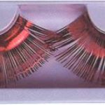 Eyelashes - Jumbo self adhesive - Red