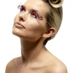 Eyelashes - Pink/Black