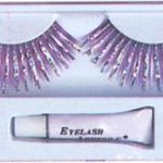 Eyelashes - Purple / Silver Hologram