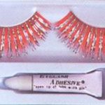 Eyelashes - Red / Silver