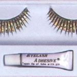Eyelashes - Silver / Black, Gold