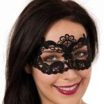 Eyemask - ribbon tie flyaway