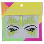 Face Jewels Neon Green - 1