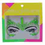 Face Jewels Neon Green