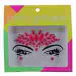 Face Jewels Neon Pink - 1