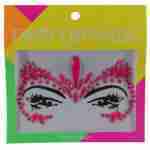 Face Jewels Neon Pink - 2