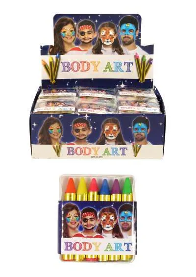 Face Paint Crayons U01778