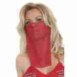 Face Veil -Red
