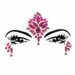 Face and Body Jewels Fushia Pink