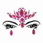 Face and Body Jewels Fushia - Shimmering