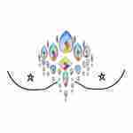 Face and Body Jewels Iridescent Aura - Boob Jewels