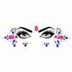Face and Body Jewels Multi Colors - Queens of Festival