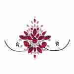 Face and Body Jewels Pink - Bold and Effective Look