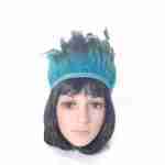 Feather Headdress Turquoise