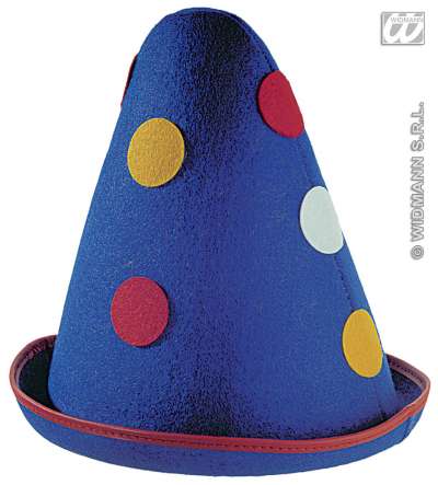 Felt-Dotted-Cone-1669H_a.jpg Felt Cone - Image 1