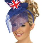 Fever Union Jack Mini Top Hat on a Headband