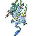 Flaming Dragon