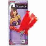 Flapper Headband Red