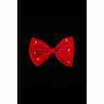 Flashing Red Bow Tie