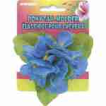 Flower Ponytail Holder- Blue