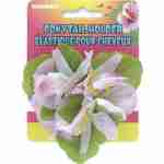 Flower Ponytail Holder- Lavender